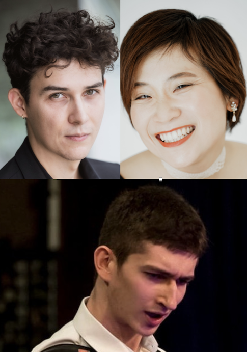 Thomas Briant, Marina Saiki et Julien Beautemps